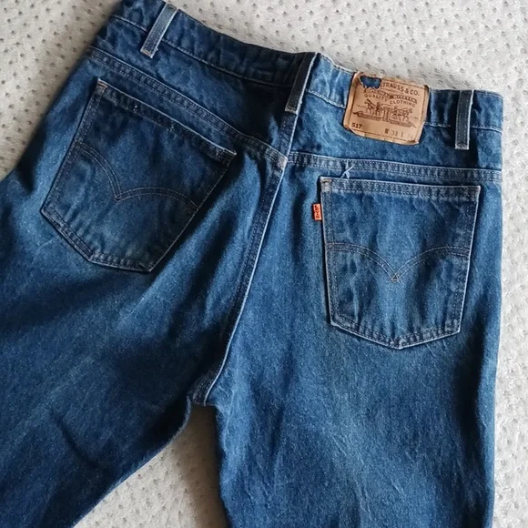 Vintage 90's Levi 517 bootcut jeans Medium wash - Picture 4 of 16